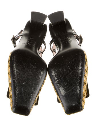 Roger Vivier Printed Slingback Pumps