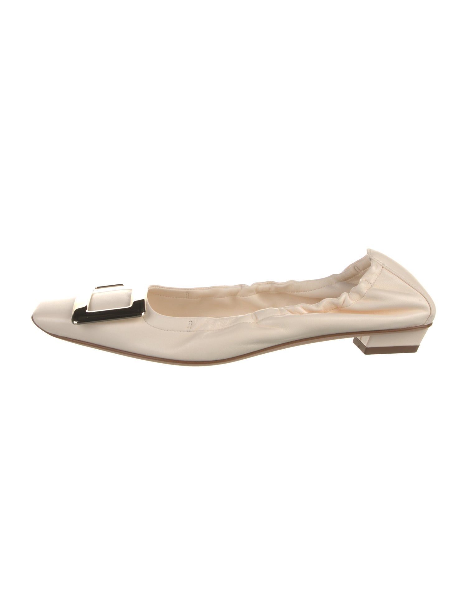 Roger Vivier Leather Ballet Flats