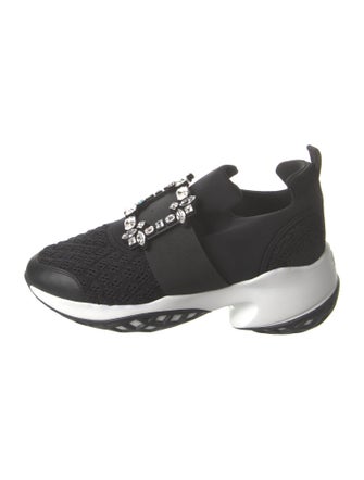 Roger Vivier Crystal Embellishments Sneakers
