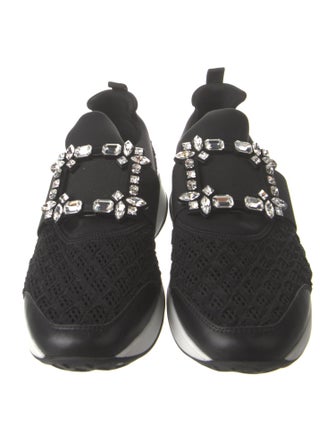 Roger Vivier Crystal Embellishments Sneakers