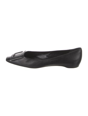 Roger Vivier Leather Flats