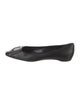 Roger Vivier Leather Flats