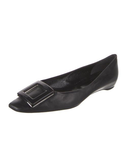 Roger Vivier Leather Flats