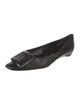Roger Vivier Leather Flats