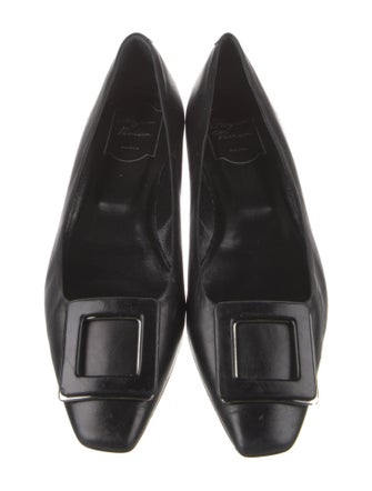 Roger Vivier Leather Flats
