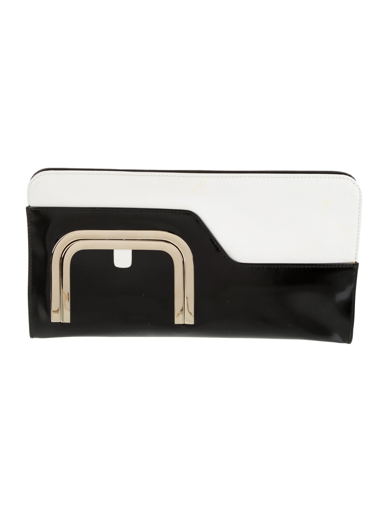 Roger Vivier Patent Leather Clutch