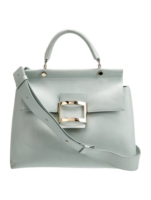 Roger Vivier Leather Top Handle Bag