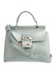 Roger Vivier Leather Top Handle Bag