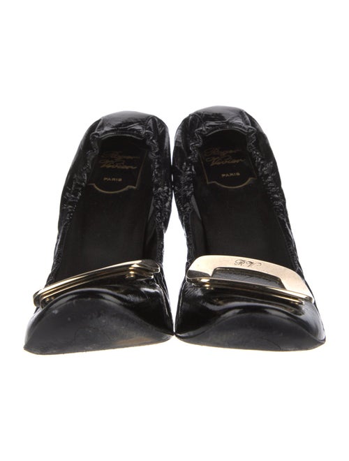 Roger Vivier Patent Leather Mules