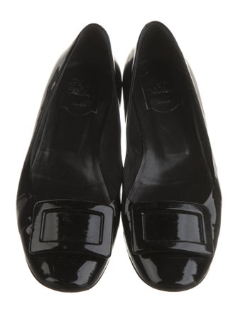 Roger Vivier Patent Leather Flats