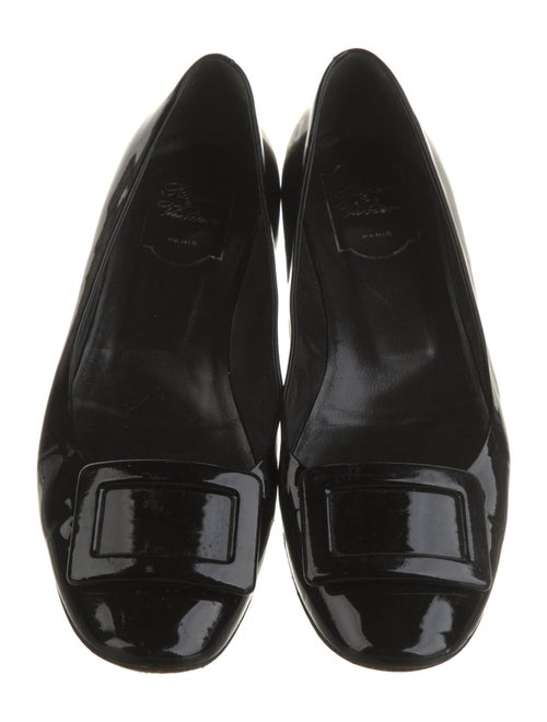 Roger Vivier Patent Leather Flats