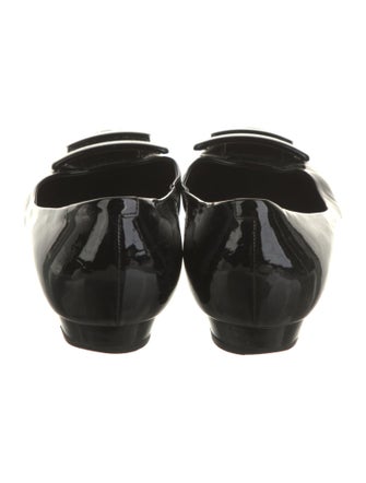 Roger Vivier Patent Leather Flats