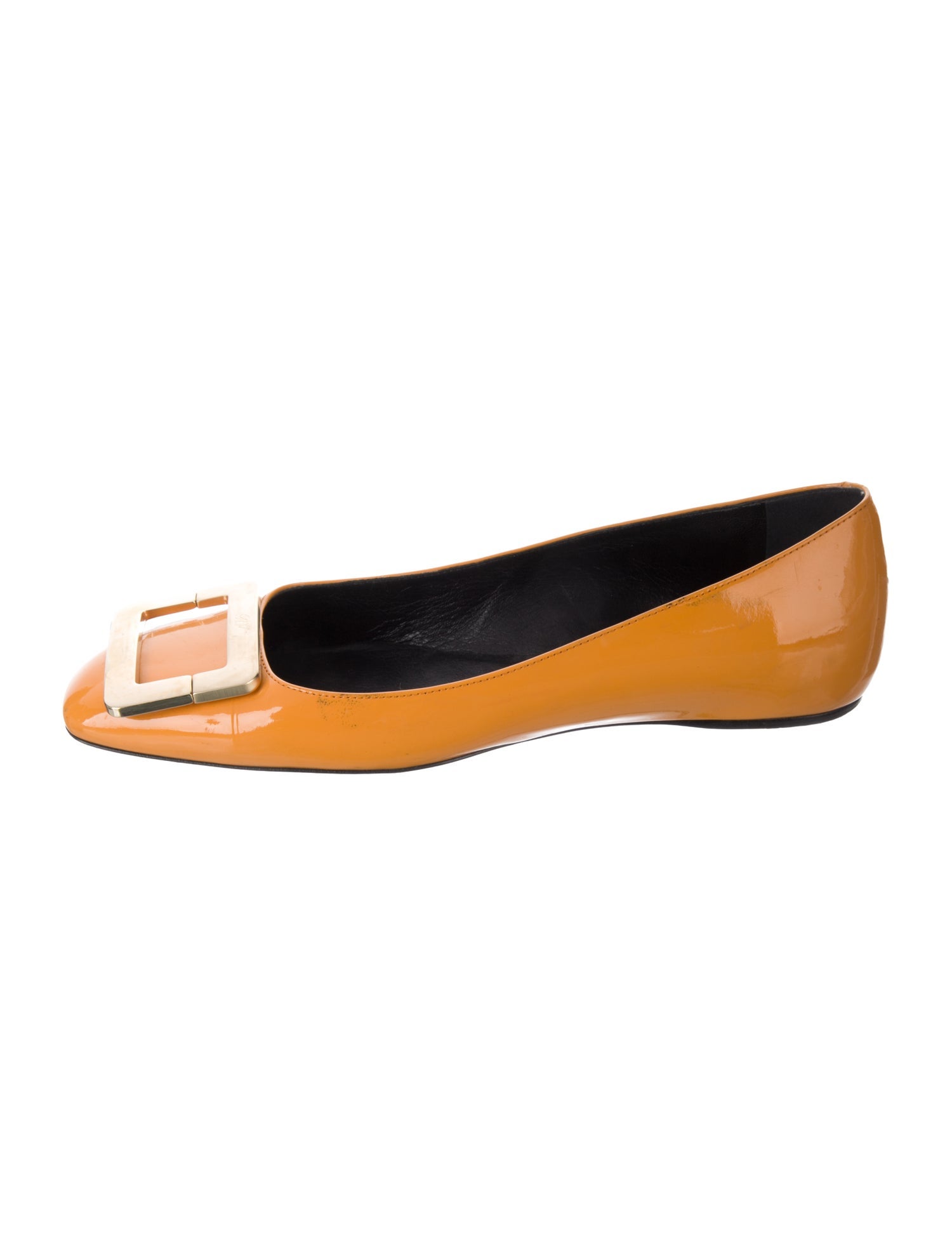 Roger Vivier Patent Leather Ballet Flats