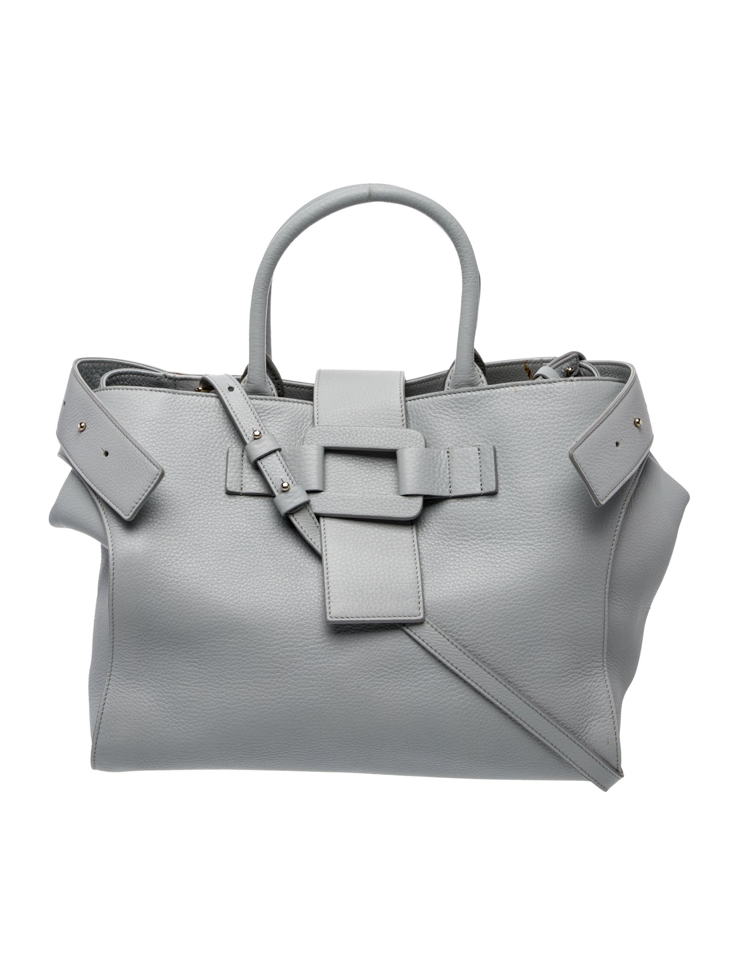 Roger Vivier Leather Top Handle Bag