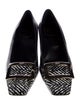 Roger Vivier Leather Printed Pumps