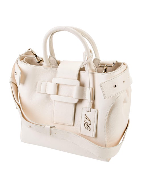 Roger Vivier Leather Top Handle Bag