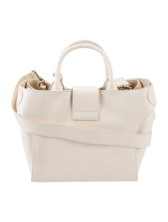 Roger Vivier Leather Top Handle Bag