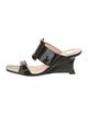 Roger Vivier Patent Leather Slides