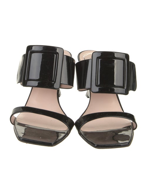 Roger Vivier Patent Leather Slides