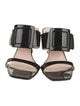 Roger Vivier Patent Leather Slides