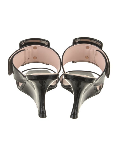 Roger Vivier Patent Leather Slides