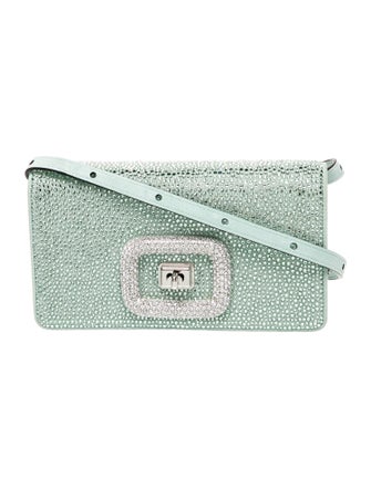 Roger Vivier Suede Minaudière