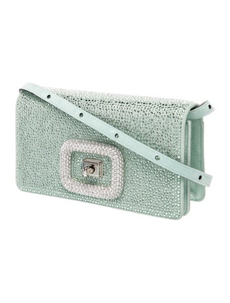 Roger Vivier Suede Minaudière