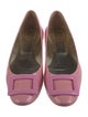Roger Vivier Patent Leather Ballet Flats