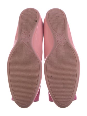 Roger Vivier Patent Leather Ballet Flats