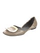 Roger Vivier Patent Leather D'Orsay Flats