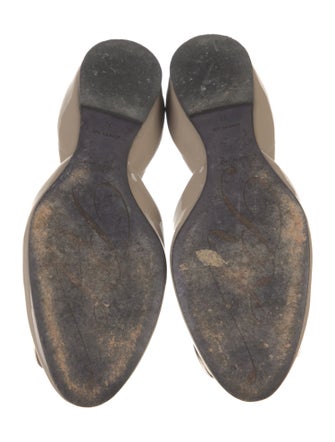 Roger Vivier Patent Leather D'Orsay Flats