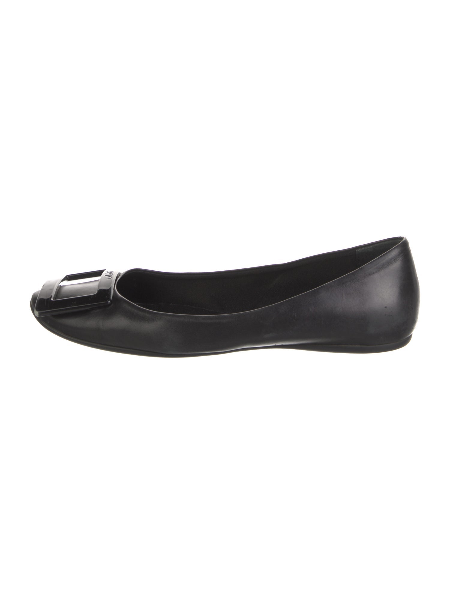 Roger Vivier Leather Flats