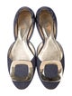 Roger Vivier Denim D'Orsay Flats