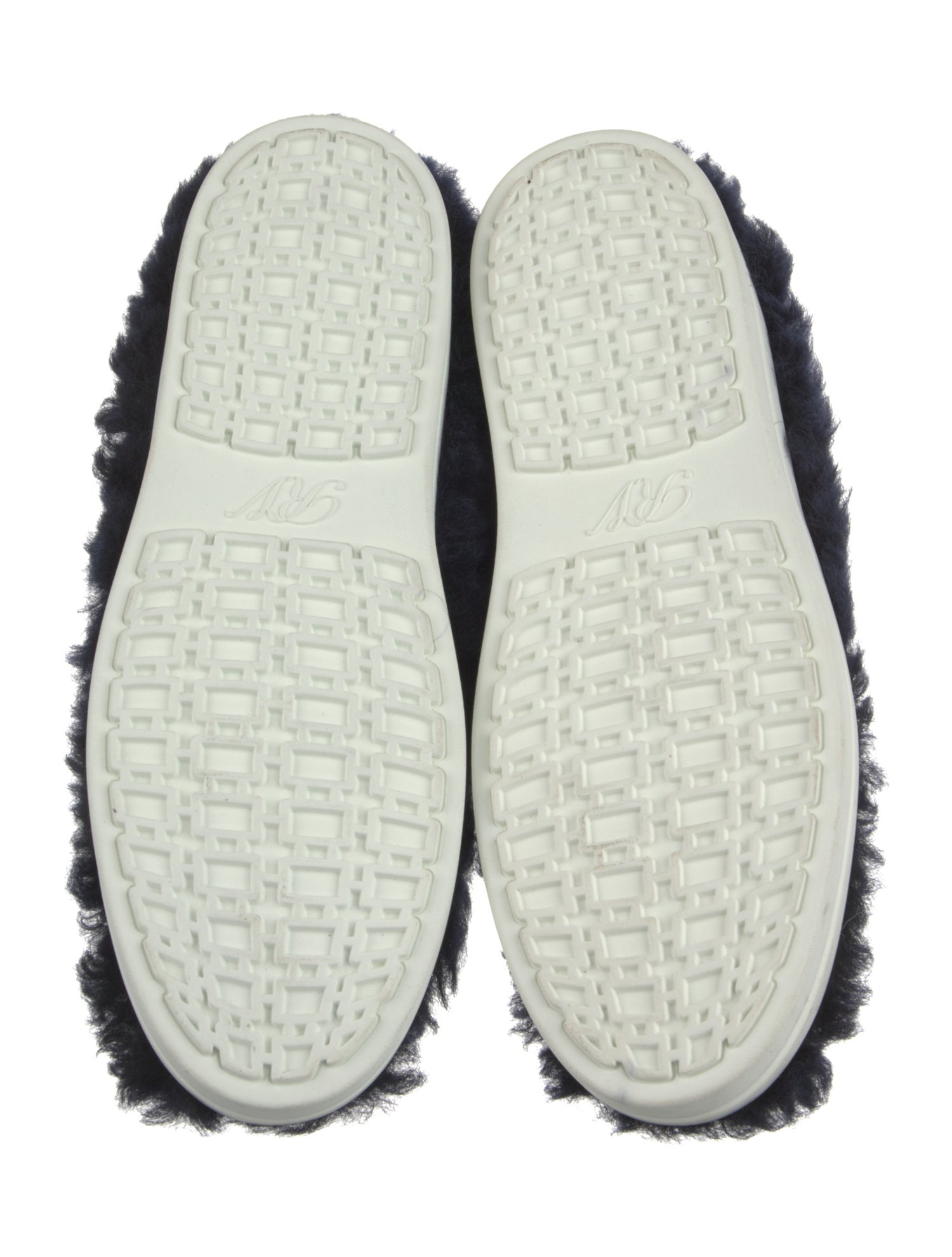 Roger Vivier Shearling Crystal Embellishments Snow Boots