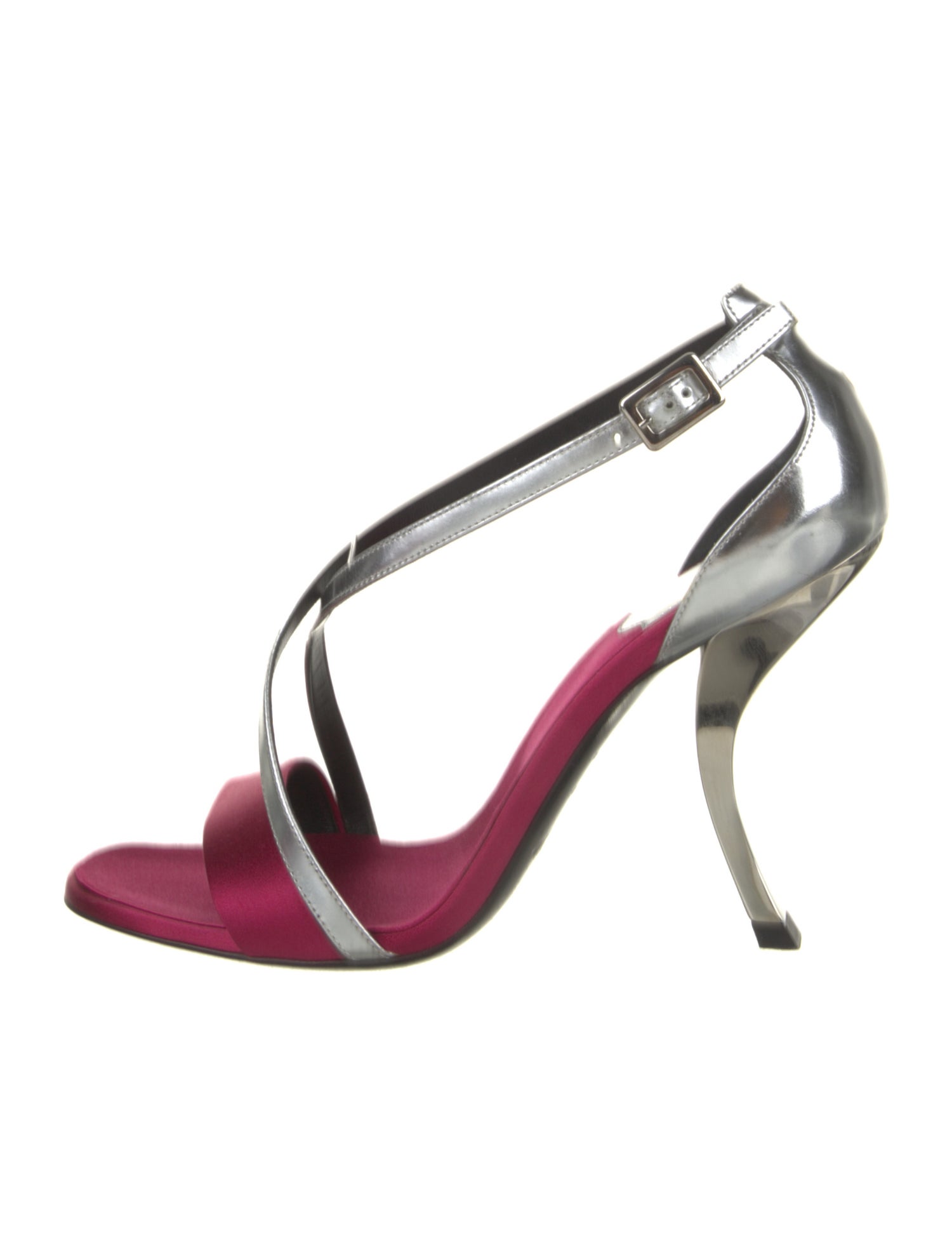 Roger Vivier Patent Leather Slingback Sandals