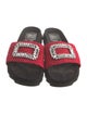 Roger Vivier Crystal Embellishments Slides