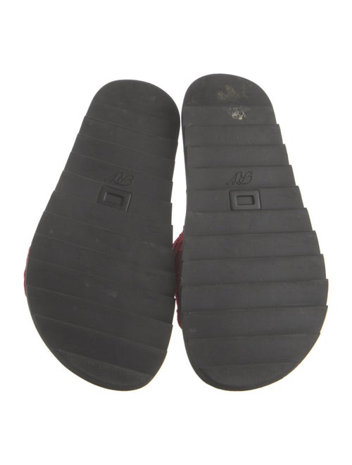 Roger Vivier Crystal Embellishments Slides