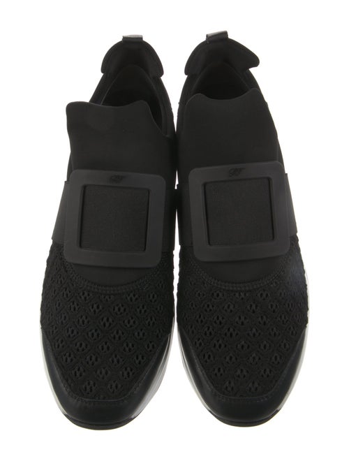 Roger Vivier Mesh Accents Athletic Sneakers