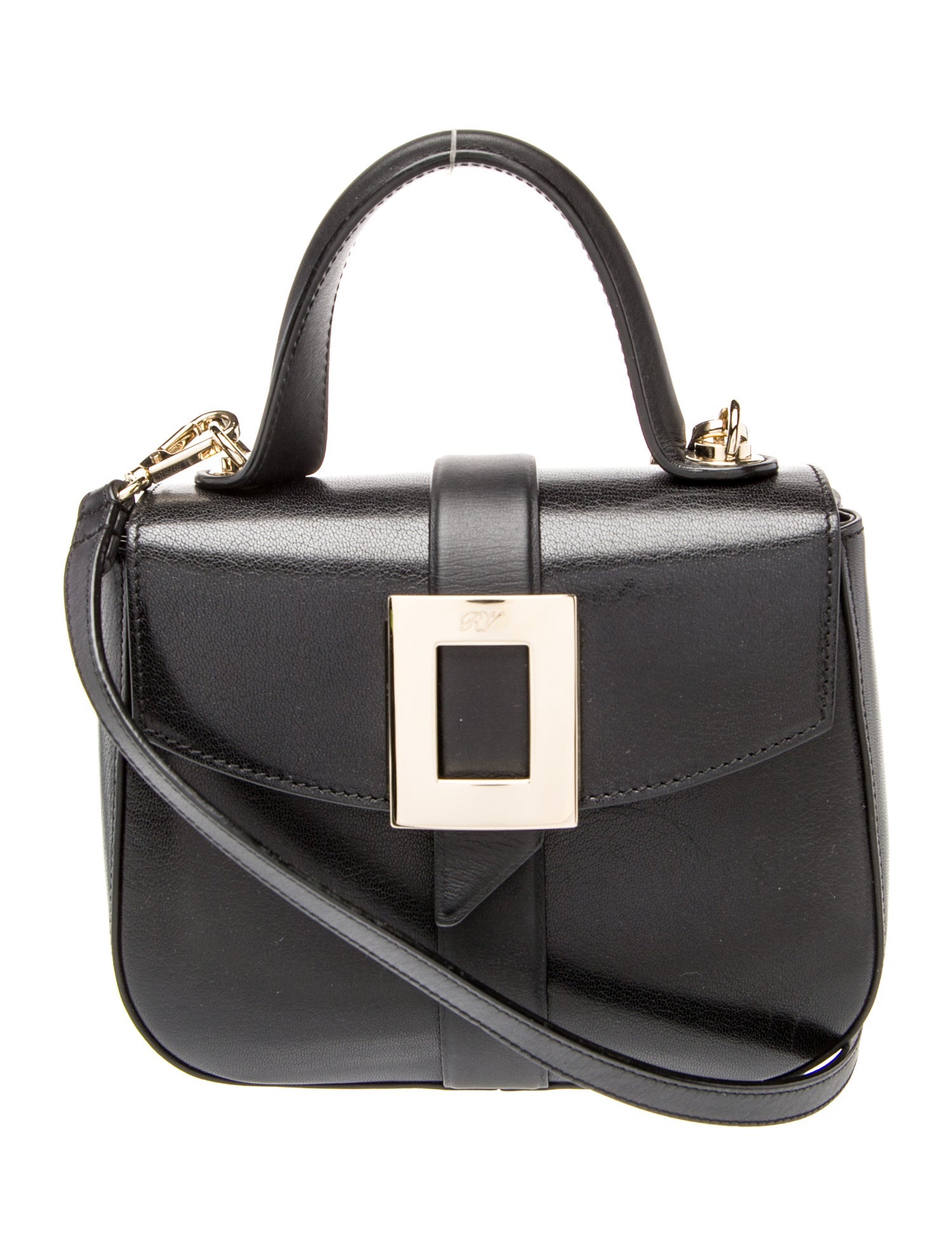 Roger Vivier Leather Crossbody Bag