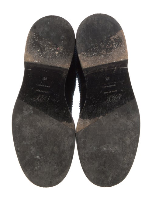 Roger Vivier Crystal Embellishments Combat Boots