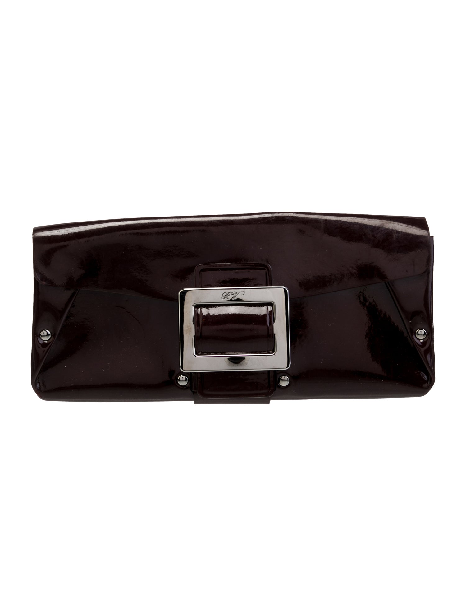 Roger Vivier Patent Leather Clutch