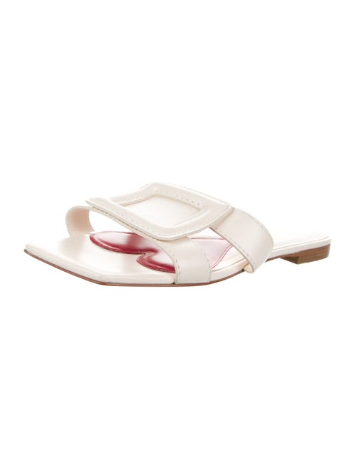 Roger Vivier Leather Slides