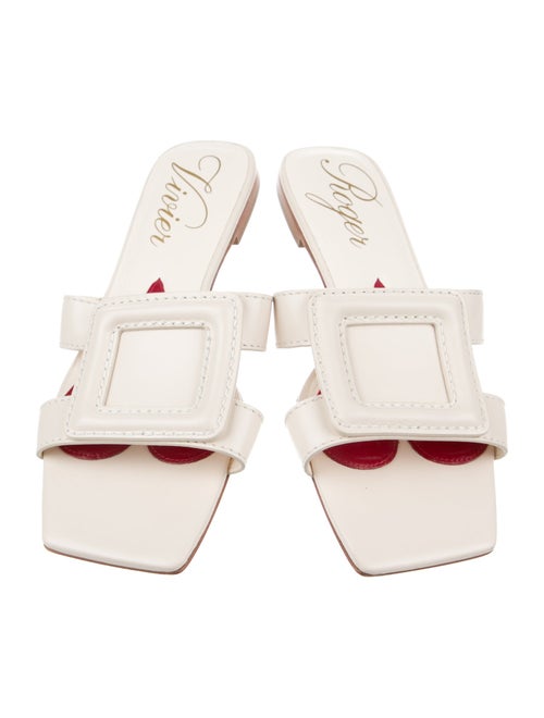 Roger Vivier Leather Slides