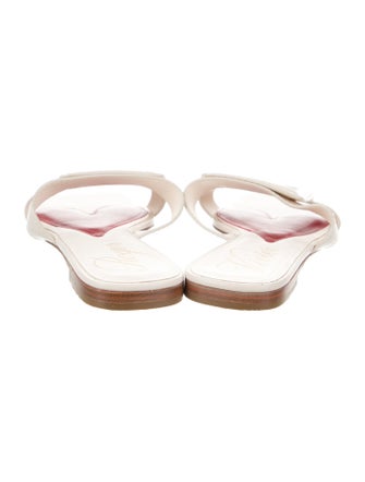 Roger Vivier Leather Slides