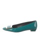 Roger Vivier Patent Leather Flats