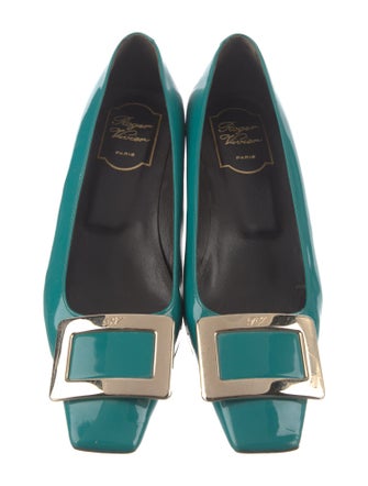 Roger Vivier Patent Leather Flats