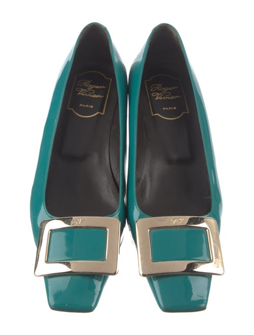 Roger Vivier Patent Leather Flats