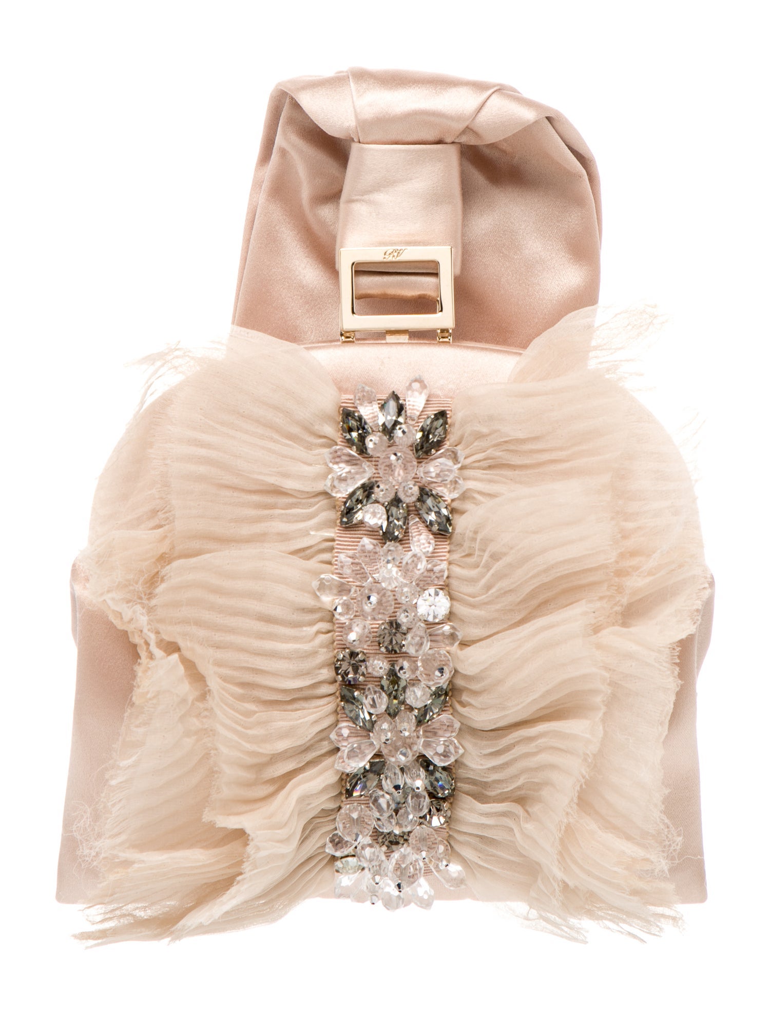 Roger Vivier Satin Evening Bag