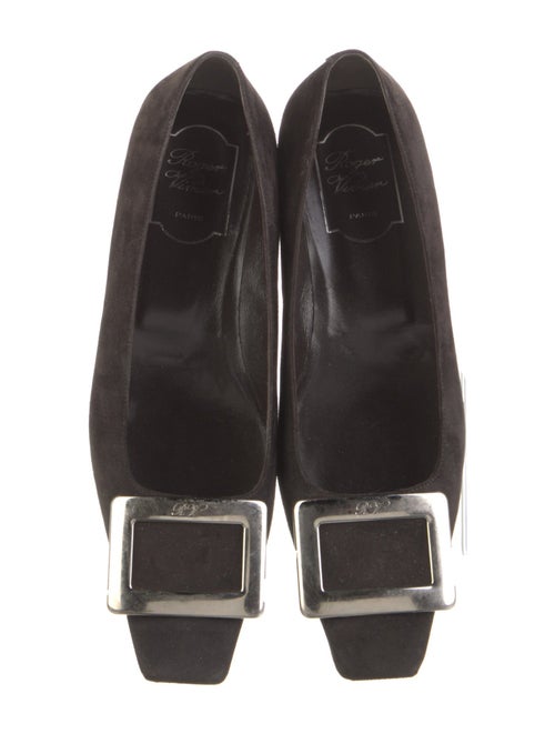 Roger Vivier Suede Flats