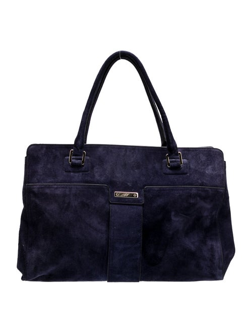 Roger Vivier Suede Top Handle Bag